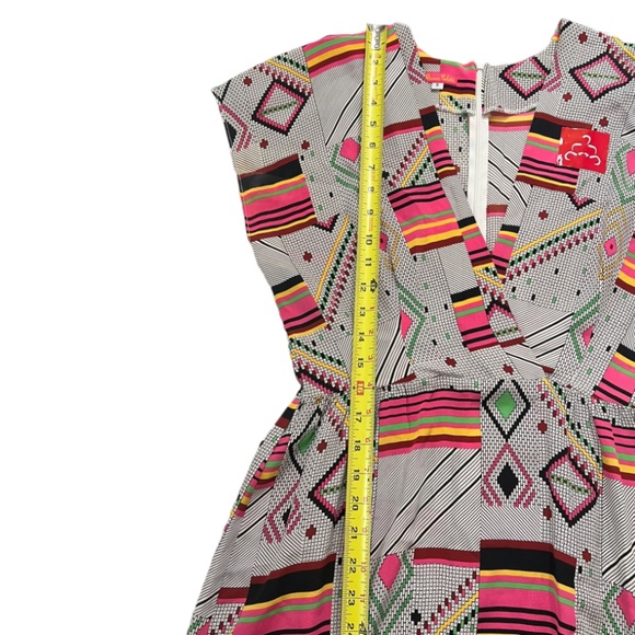 Bianca Coletti 100% Silk Mini Sleevless Casual Dresses Small - Picture 6 of 9